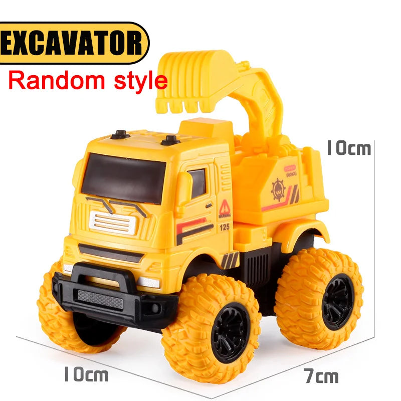 Pull Back Toy Car Inertial Rotation Car Four-wheel Drive Off-road Vehicle SUV Racing Power Car Children's Toy CarGift Quick Pick Grocers